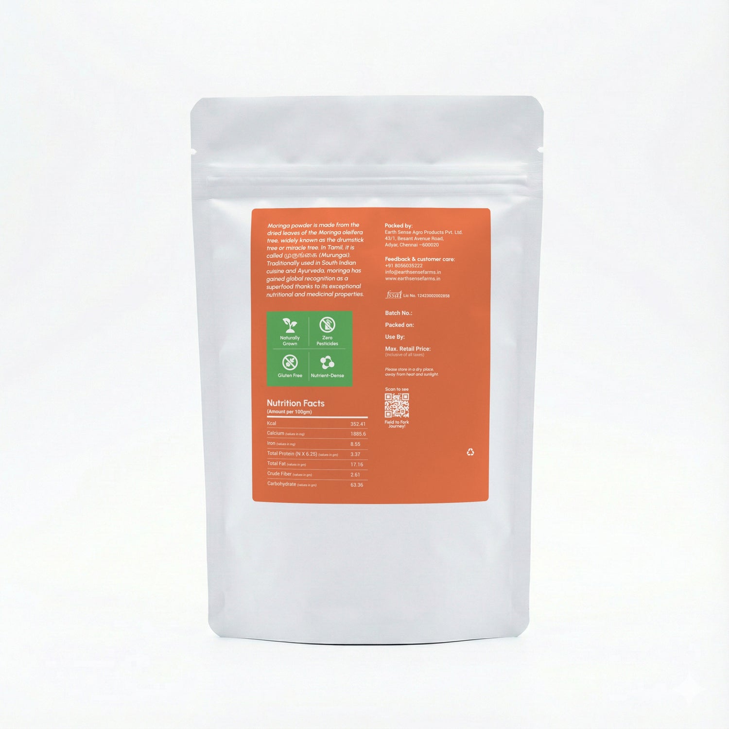 Moringa Powder, Pure