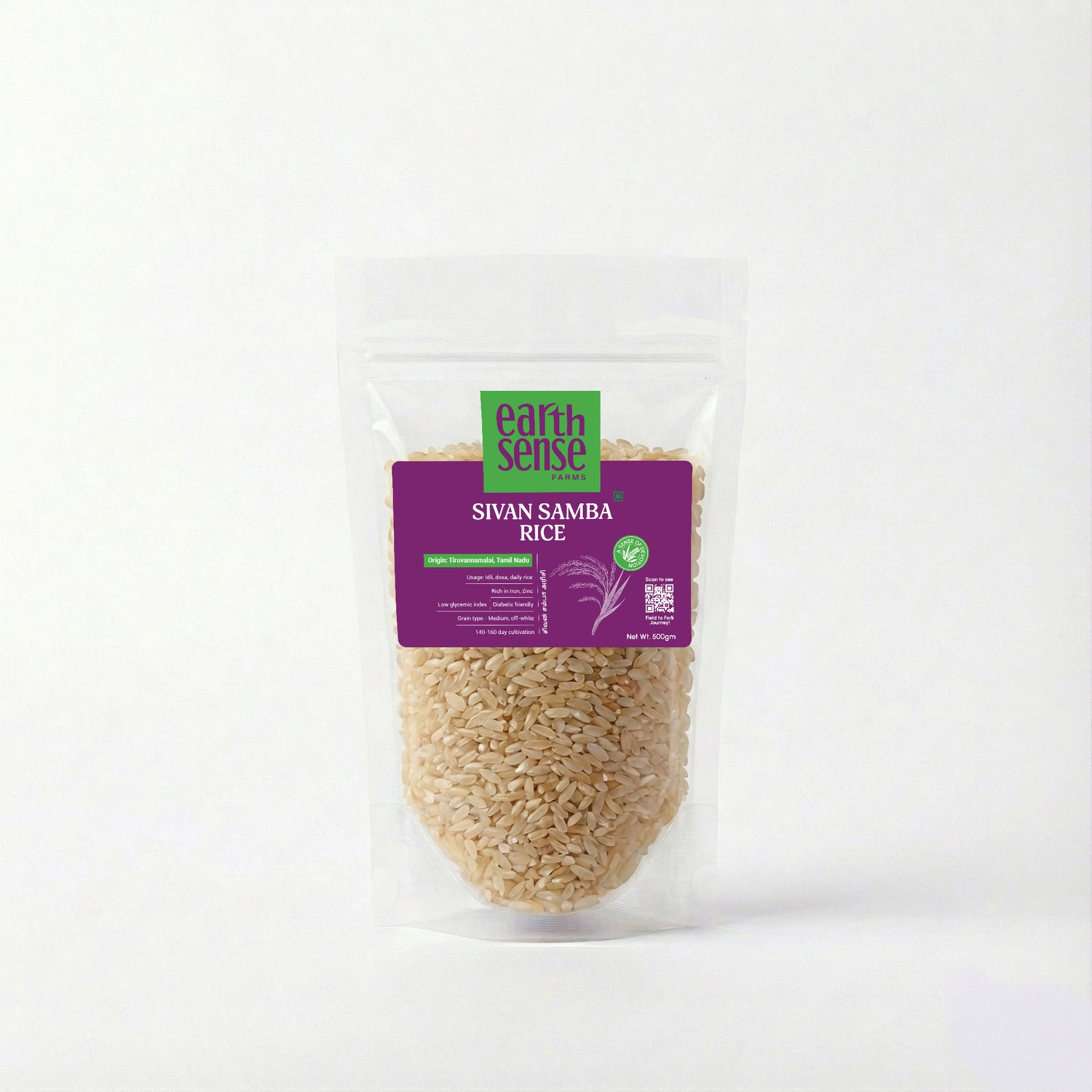 Sivan Samba, Heirloom Rice